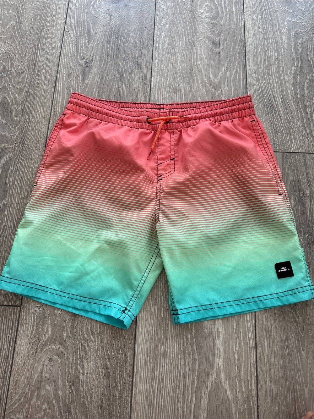 O'Neill Coral to Aqua Ombre Kids Swim Trunks